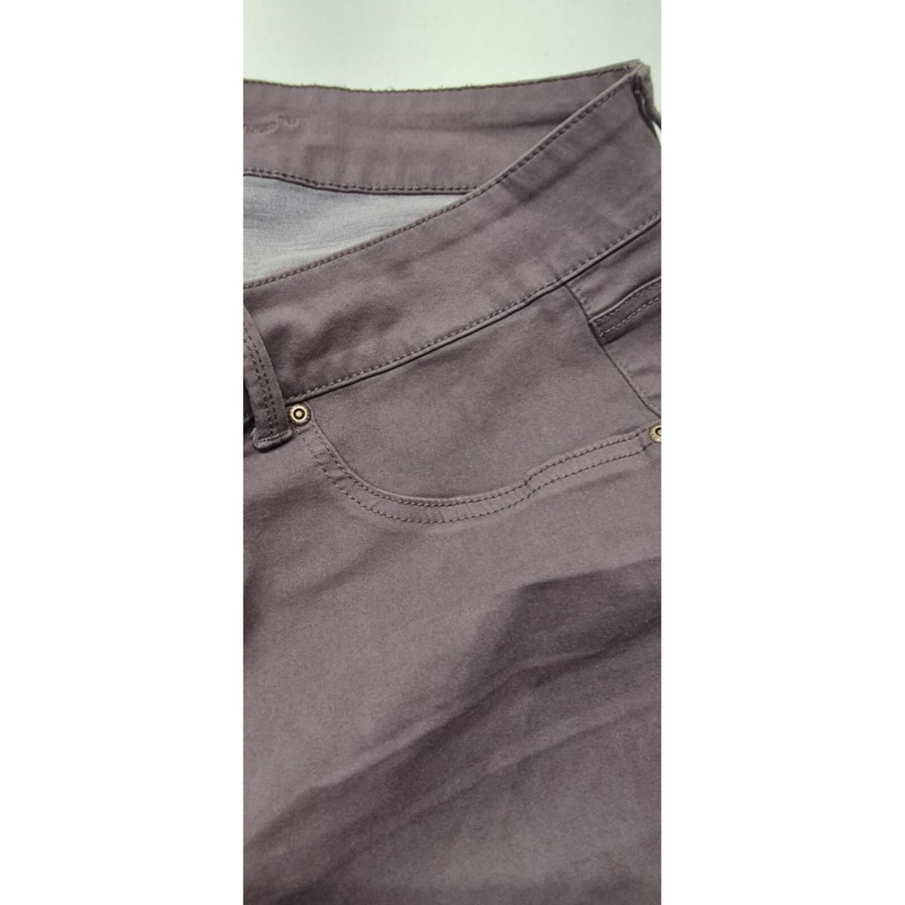 M jeans by Maurice plus size plum purple high rise women's‎ jeans, sz 24 - Picture 7 of 16